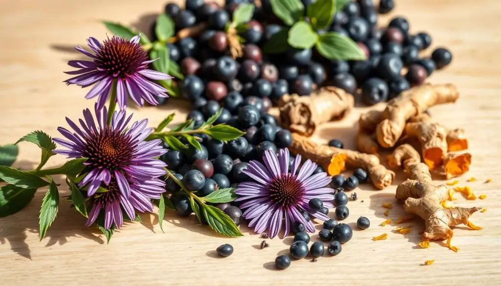 A cup of herbal tea for boosting immunity naturally